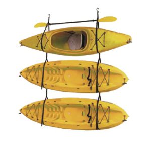 kayak straps storage system