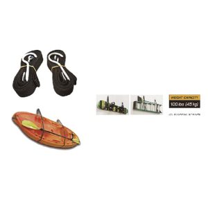 kayak straps storage system