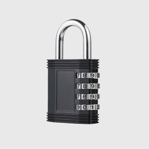 aluminum combination padlock