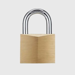 brass padlock