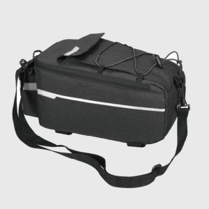 Wholesale heavy-duty bicycle rear rack trunk bag, large capacity water-resistant cycling pannier shoulder carrier bag for bike tools factory supplier.