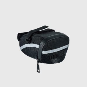 Wholesale heavy-duty bicycle saddle bag, compact water-resistant cycling seat pouch for bike repair tools factory supplier.